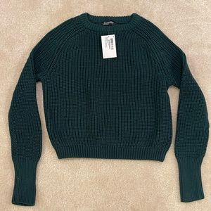 BNWT American Apparel Cropped Green Sweater